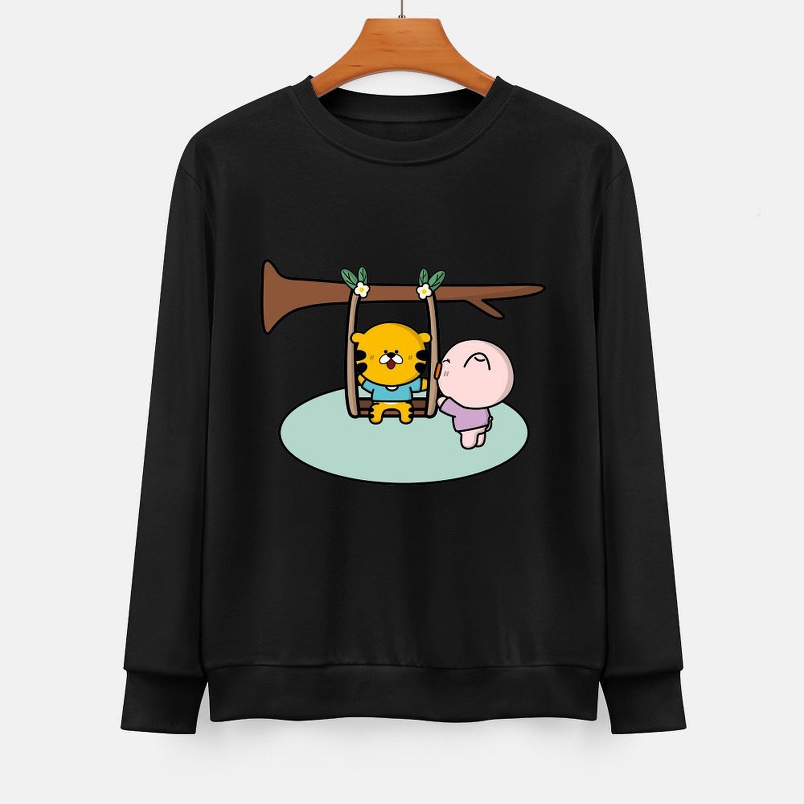 Front Patterned Long Sleeve TopEssentialFit Eco / Sustainable